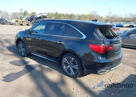 2019 Acura Mdx Tech Pkg из США, поврежденный, VIN 5J8YD3H58KL012747